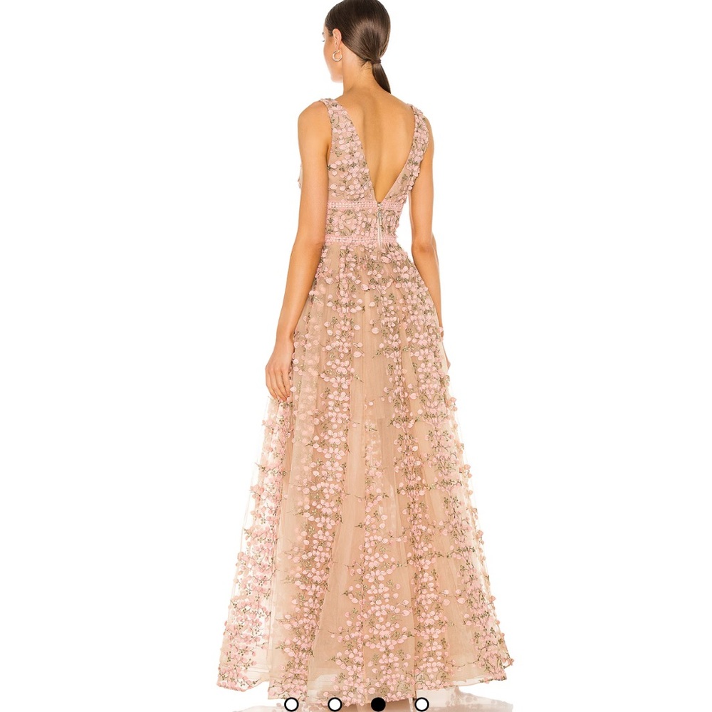 Bronx and Banco Pink Megan Maxi Gown - Picture 11 of 14